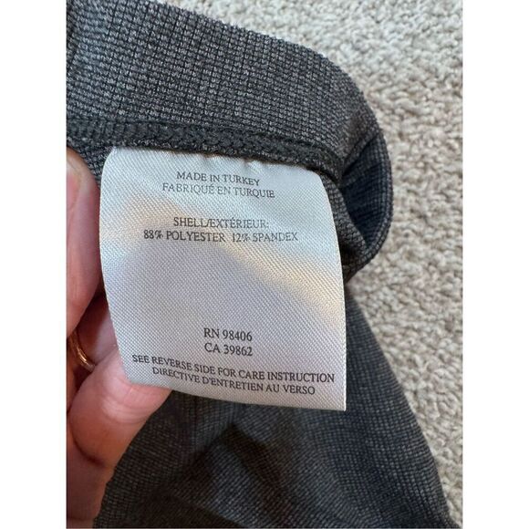 Theory Gray Leggings Size Small - Preowned, Ankle Zip, 30" Inseam - Picture 6 of 6